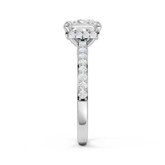14K 3.50 CT Lab Grown Diamond Ring