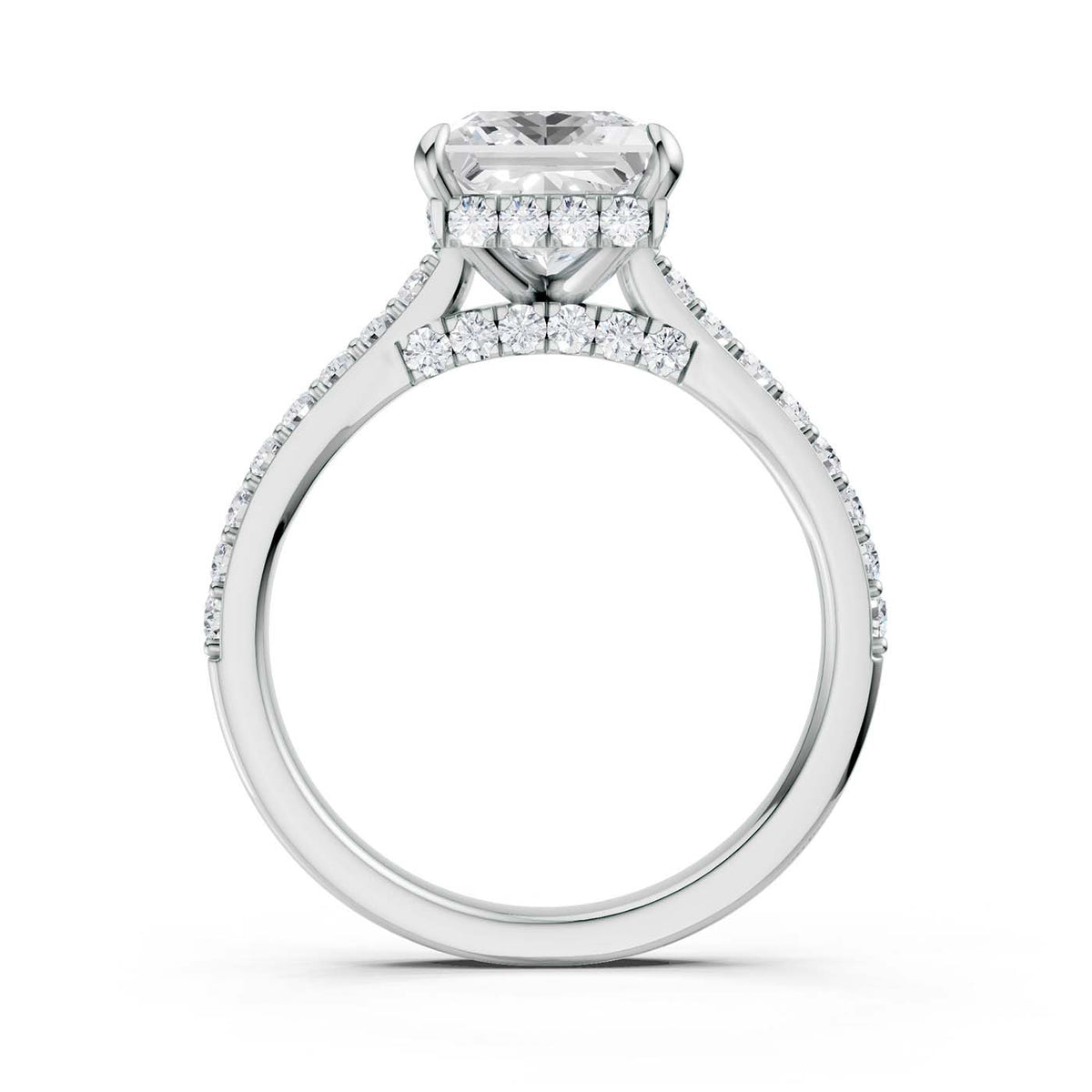 14K 3.50 CT Lab Grown Diamond Ring