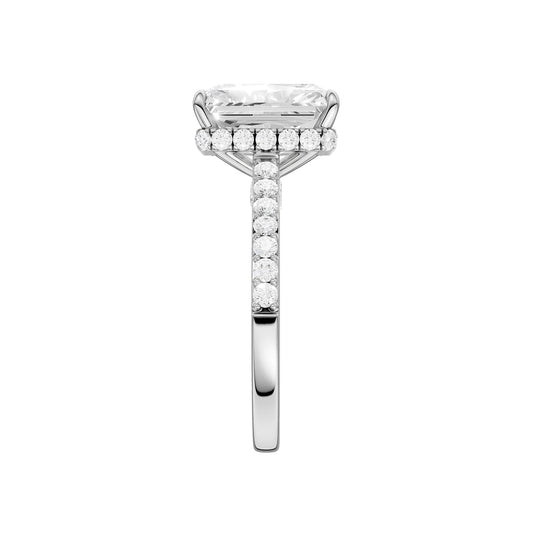 14K 4.50 CT Lab Grown Diamond Ring