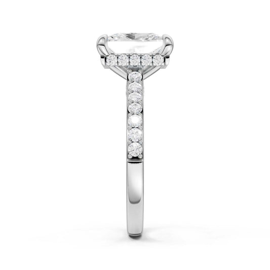 14K 4.50 CT Lab Grown Diamond Ring
