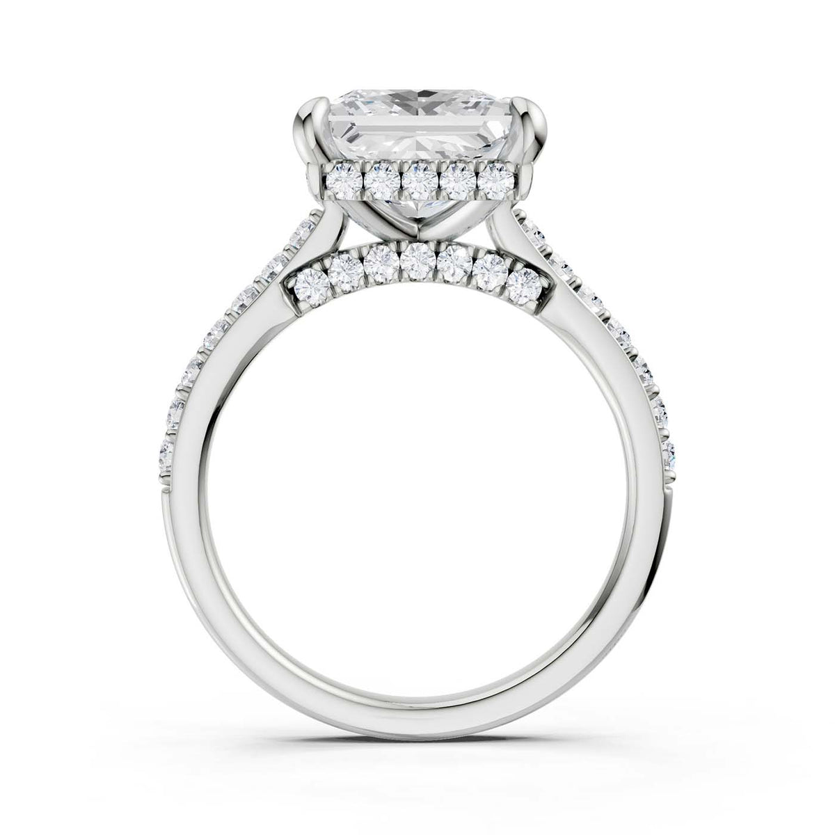 14K 4.50 CT Lab Grown Diamond Ring