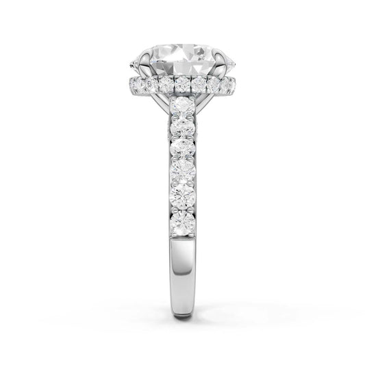 14K 6.00 CT Lab Grown Diamond Ring