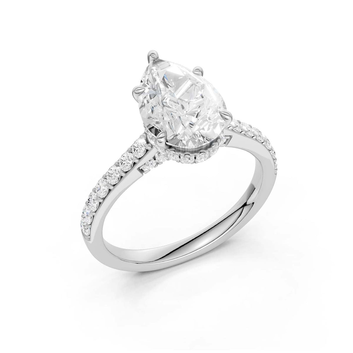 14K 2.50CT Lab Grown Diamond Engagement Ring