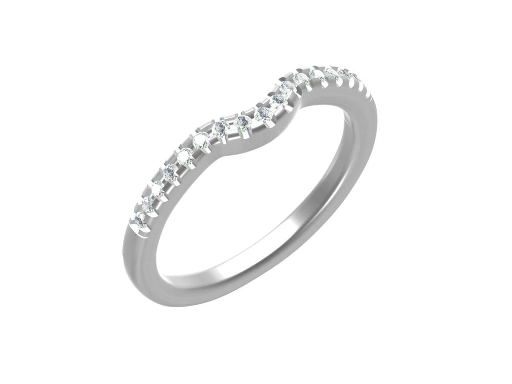 14K Gold 0.20 CTW Lab-Grown Diamond Ring Enhancer