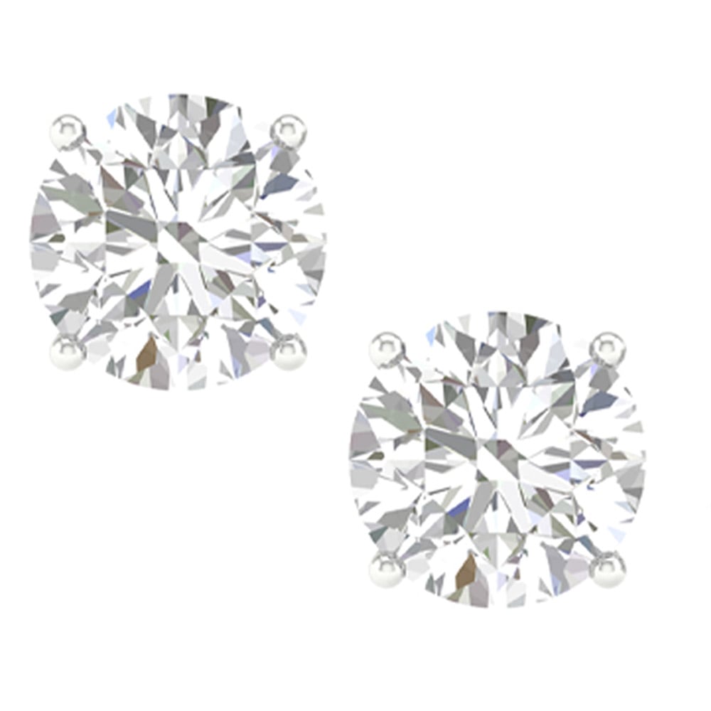 14K 0.50CT Certified Lab Grown Diamond Earring