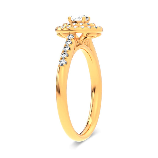 0.50 ct Lab Grown Diamond Ring in 14K Gold