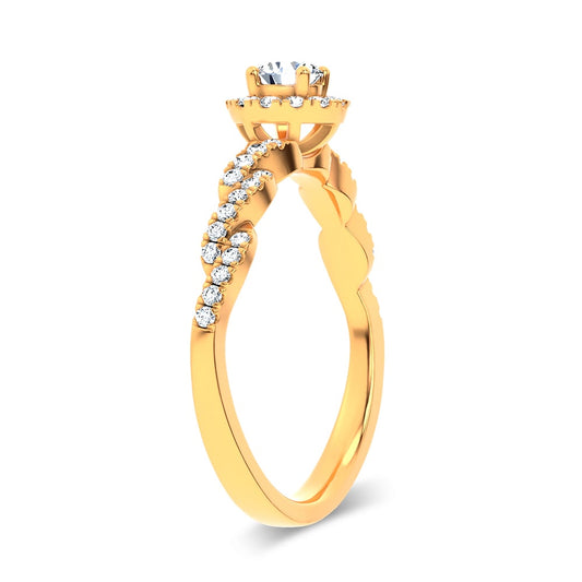 0.33 ct Lab Grown Diamond Ring in 14K Gold