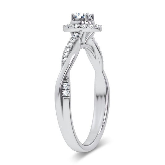 0.33 ct Lab Grown Diamond Ring in 14K Gold
