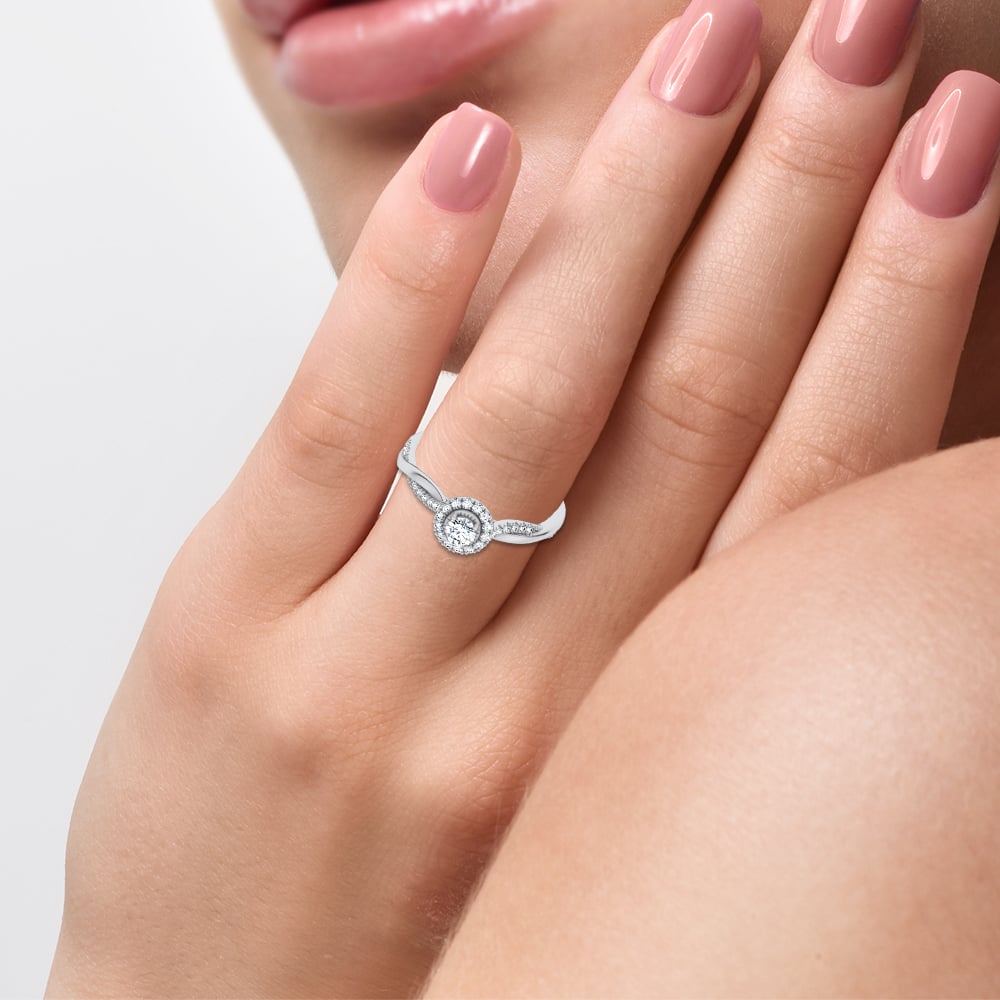 0.33 ct Lab Grown Diamond Ring in 14K Gold