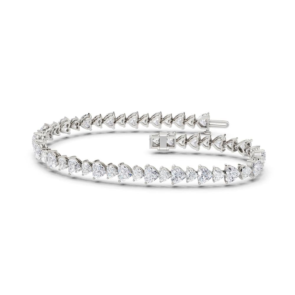 11.52 ct Lab Grown Diamond Bracelet in 14K Gold