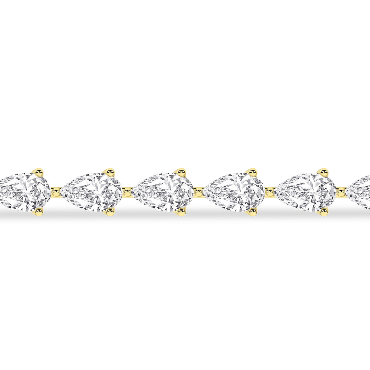 5.00 ct Lab Grown Diamond Bracelet in 14K Gold