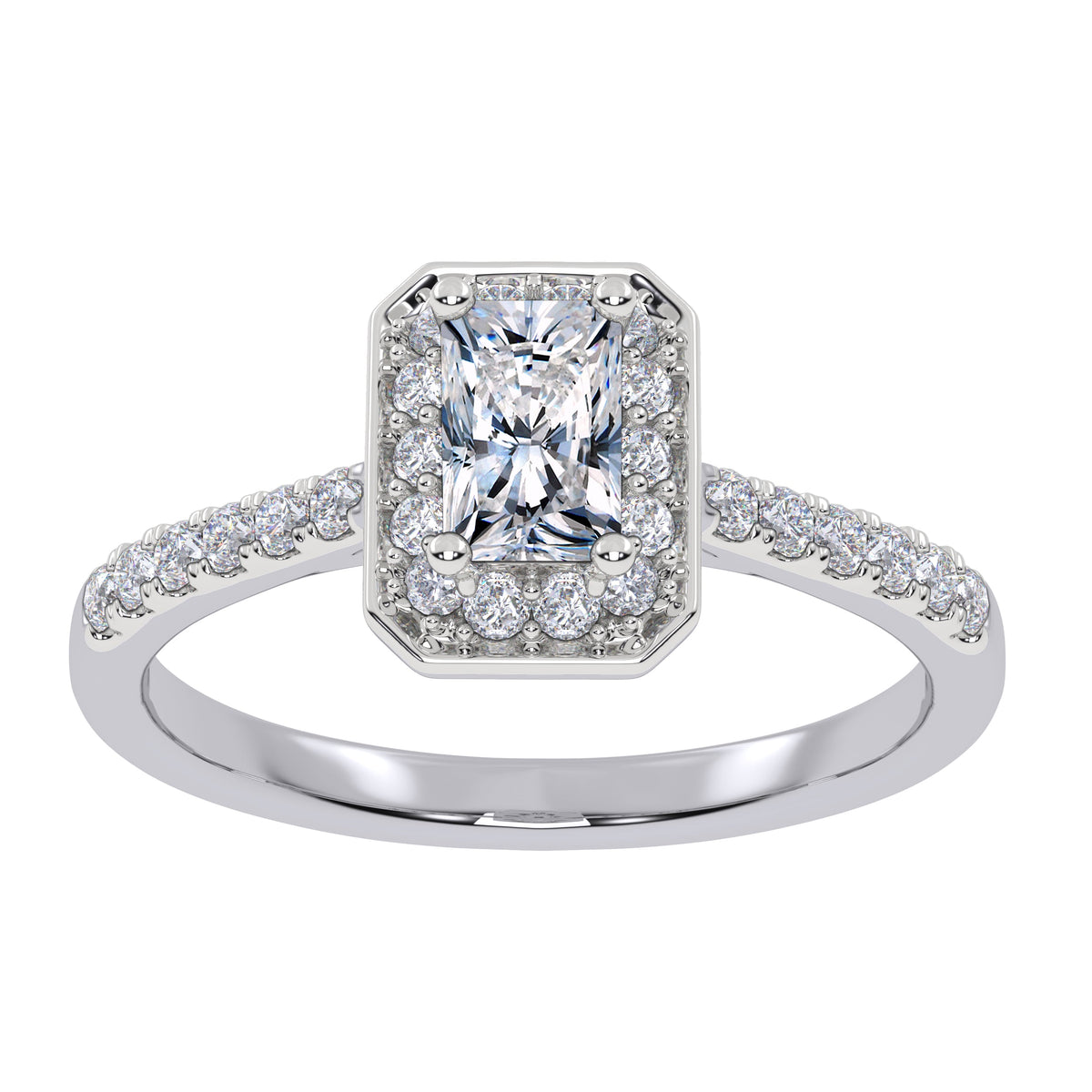 0.51 ct Lab Grown Diamond Promise Ring in 10K Gold