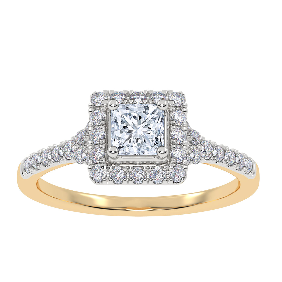 0.50 ct Lab Grown Diamond Promise Ring in 10K Gold