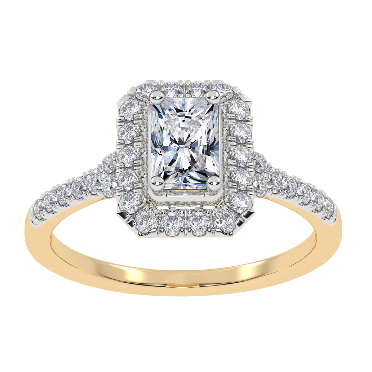 0.49 ct Lab Grown Diamond Promise Ring in 10K Gold
