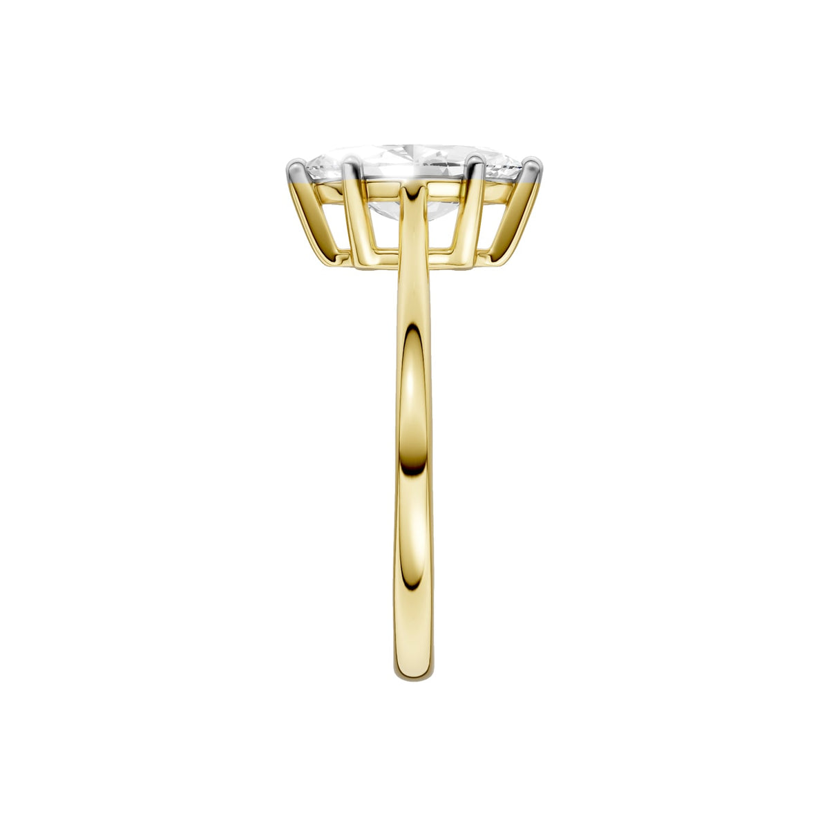 14K 1.00 CT Lab Grown Diamond Ring