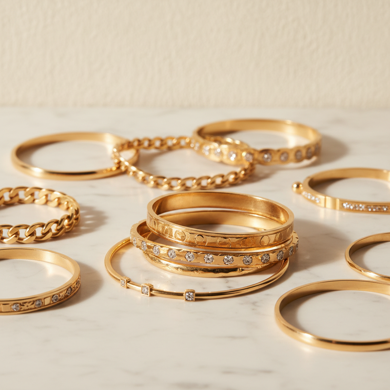 Gold Bracelets