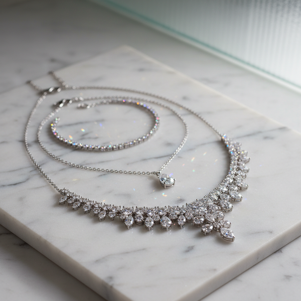 LAB Diamond Necklaces