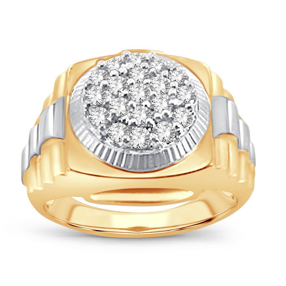 0.50 ct Men's Diamond Ring in 10K Gold