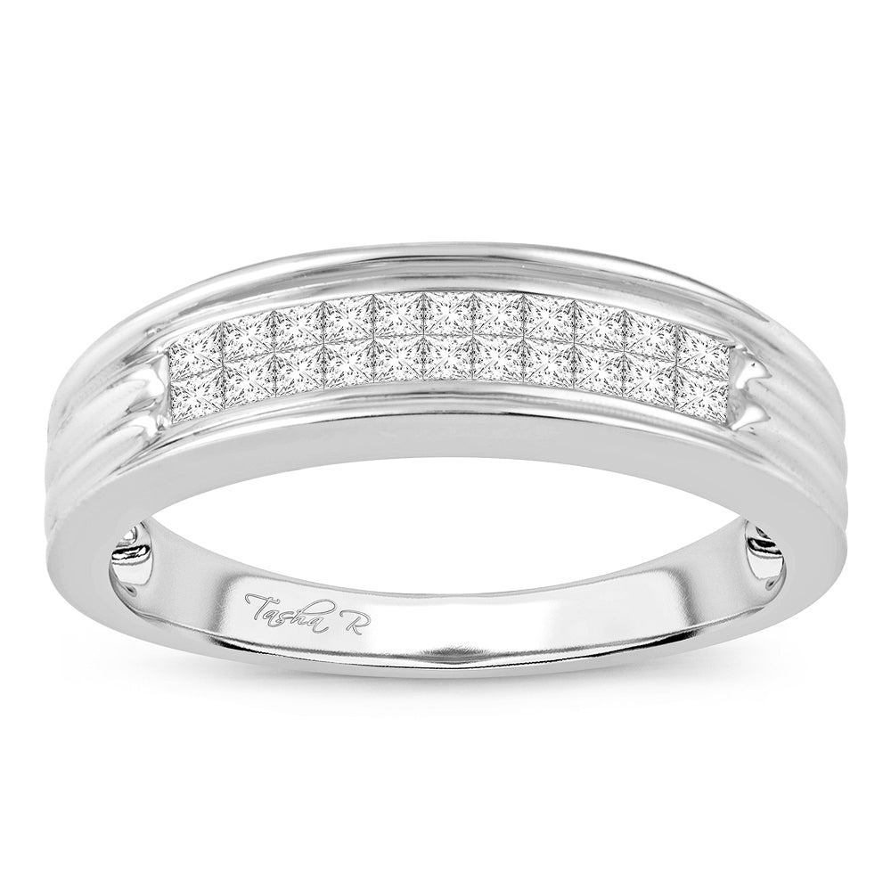 0.50 ct Men's Diamond Band in 14K Gold