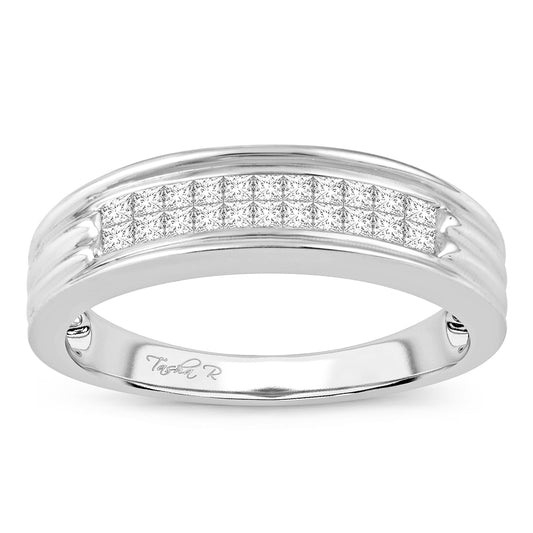 0.50 ct Men's Diamond Band in 14K Gold