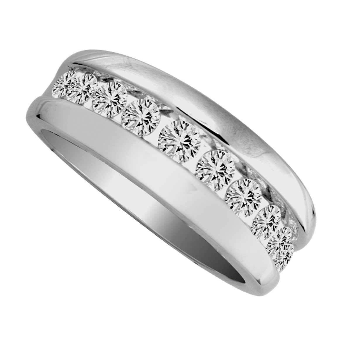 1.00 ct Men's Diamond Band in 14K Gold
