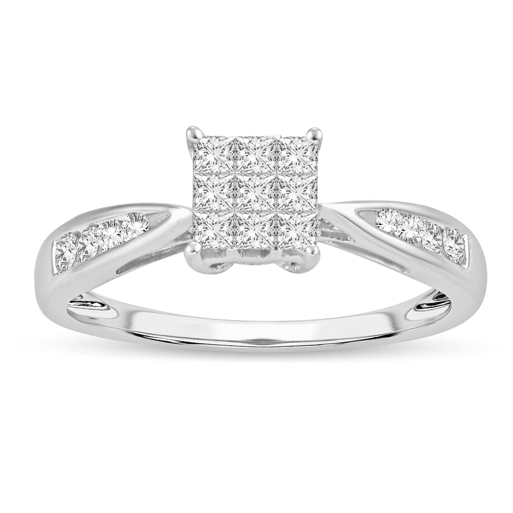 0.40 ct Diamond Promise Ring in 14K Gold