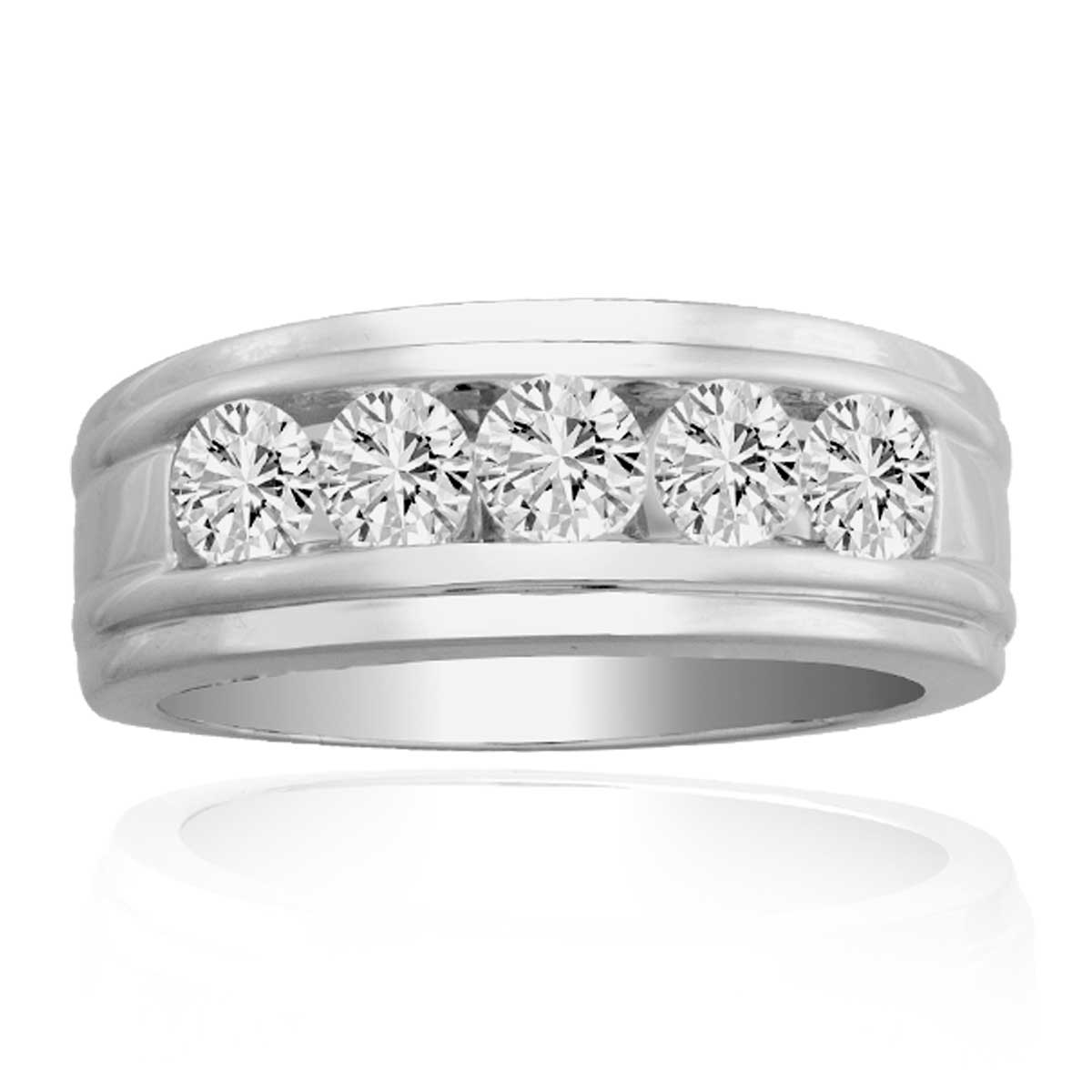 1.50 ct Diamond Band in 14K Gold