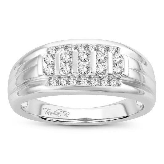 0.50 ct Men's Diamond Band in 14K Gold