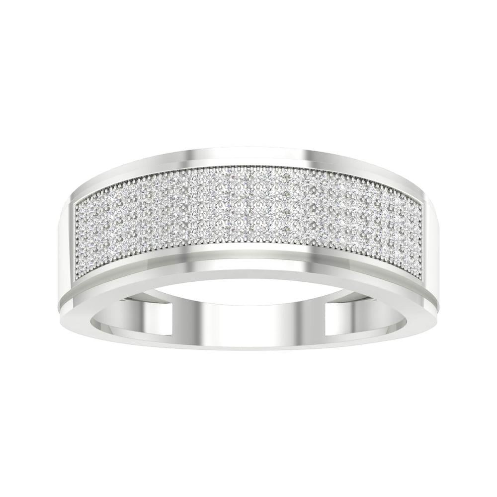 0.30 ct Men's Band in 10K Gold