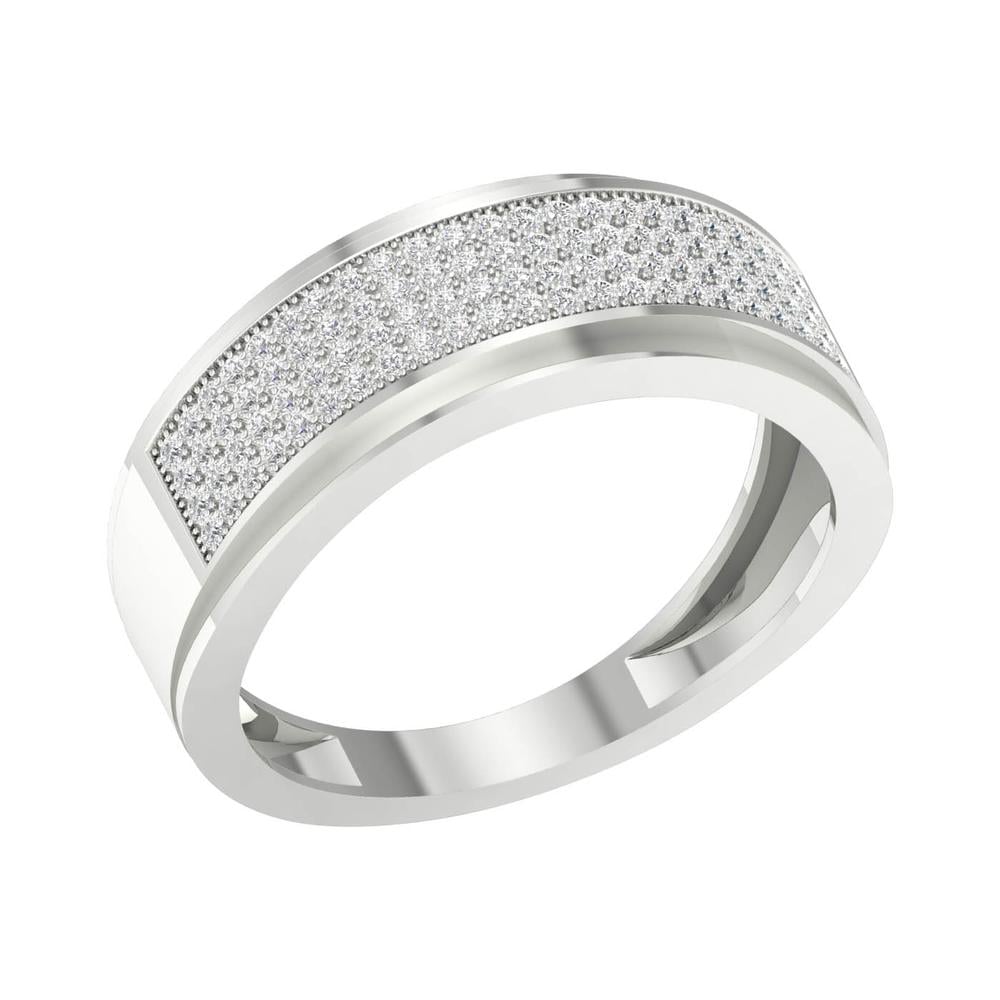 0.30 ct Men's Band in 10K Gold