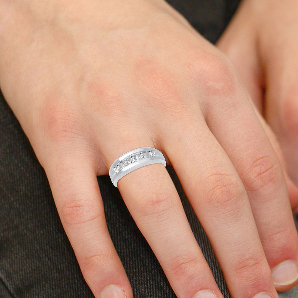 0.50 ct Men's Diamond Ring in 14K Gold