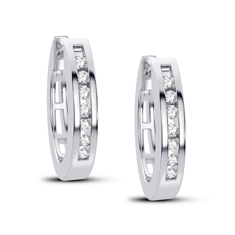 0.15 ct Diamond Earrings in 14K Gold