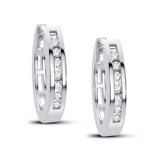 0.15 ct Diamond Earrings in 14K Gold