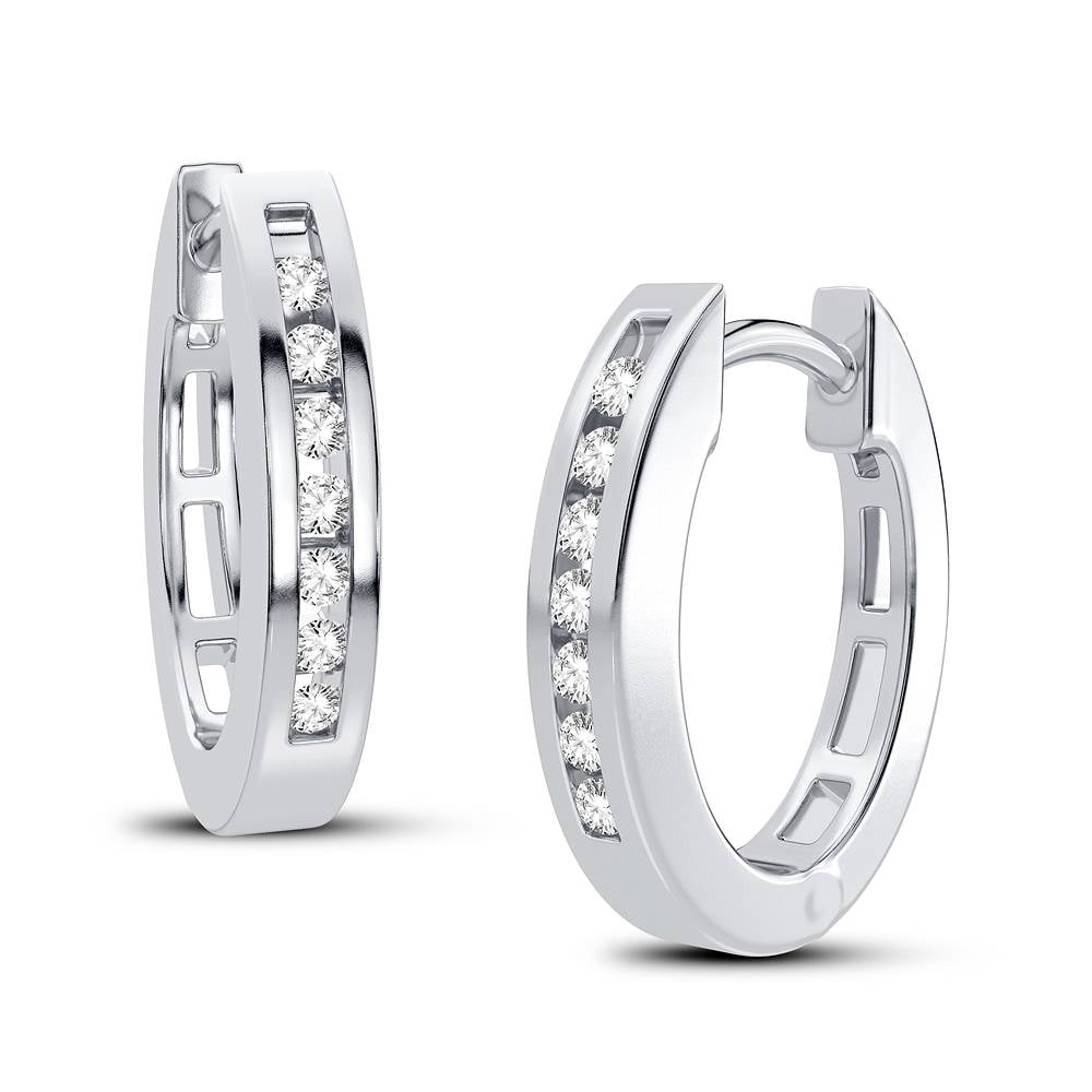 0.15 ct Diamond Earrings in 14K Gold