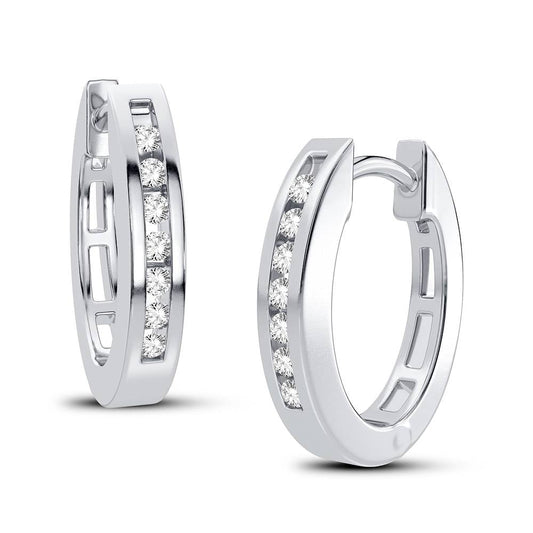 0.15 ct Diamond Earrings in 14K Gold