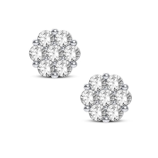 14K 1.00CT Diamond Earring