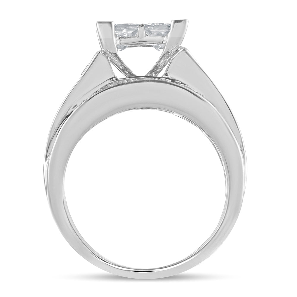 3.50 ct Diamond Ring in 14K Gold