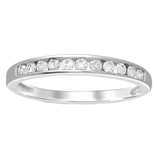 0.27 ct Diamond Band in 14K Gold