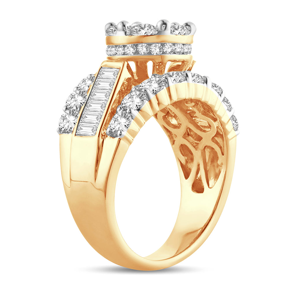 3.00 ct Diamond Ring in 14K Gold