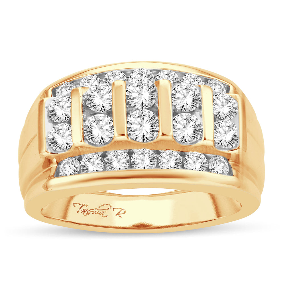 2.00 ct Men's Diamond Band in 14K Gold