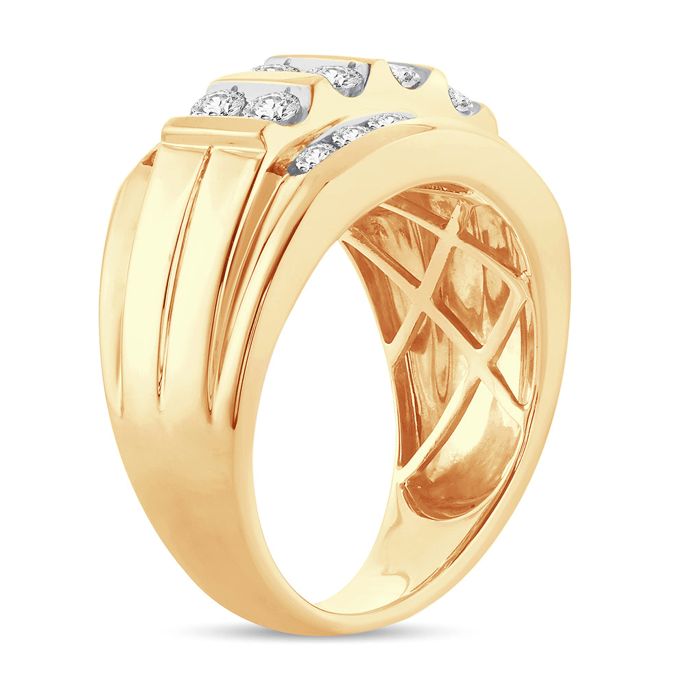 2.00 ct Men's Diamond Band in 14K Gold