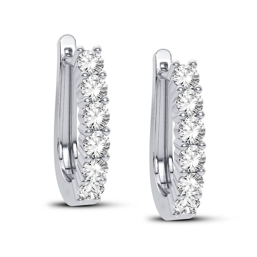 1.00 ct Diamond Earrings in 14K Gold