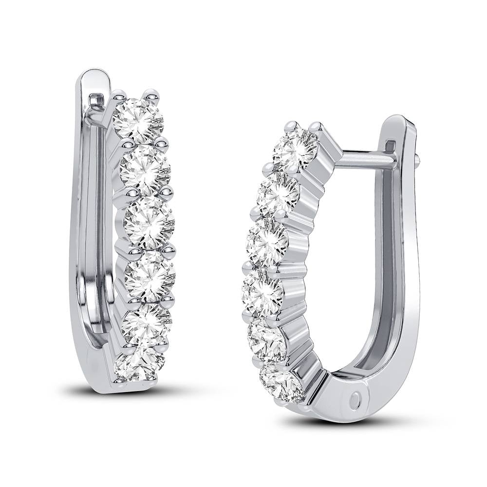 1.00 ct Diamond Earrings in 14K Gold