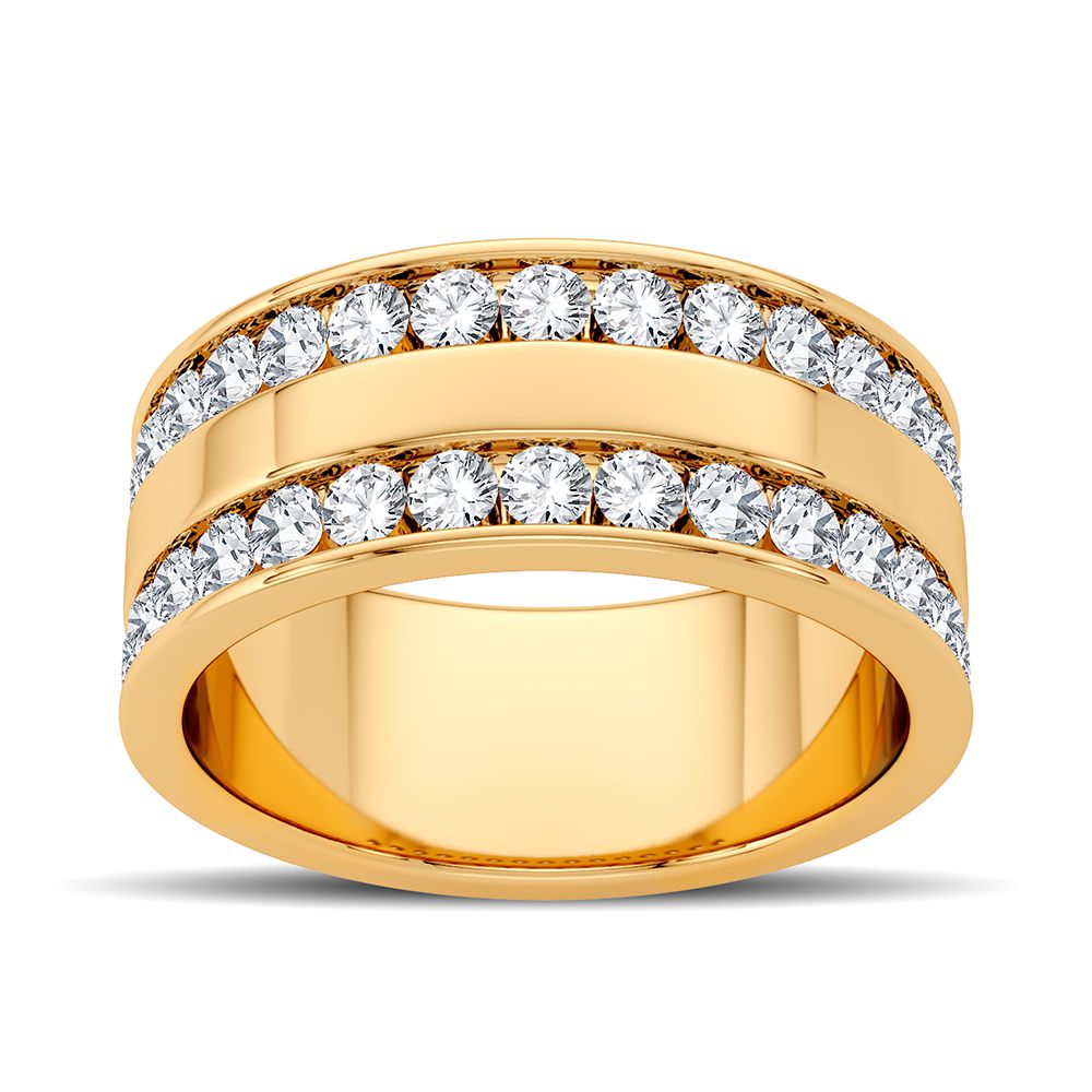 1.50 ct Men's Diamond Band in 14K Gold