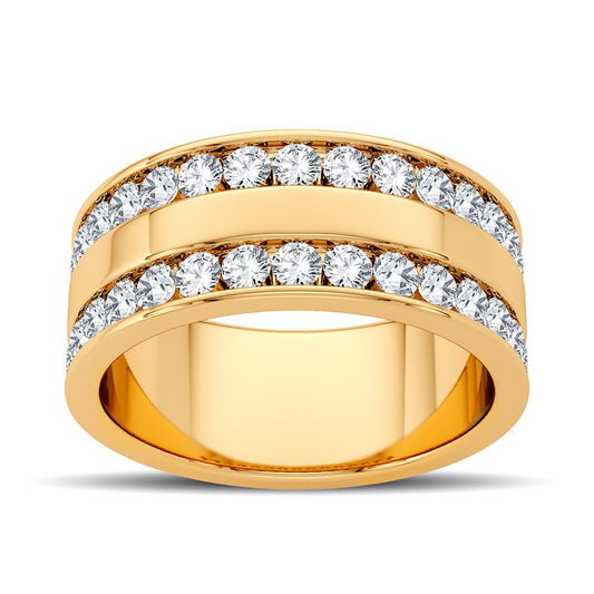 1.50 ct Men's Diamond Band in 14K Gold