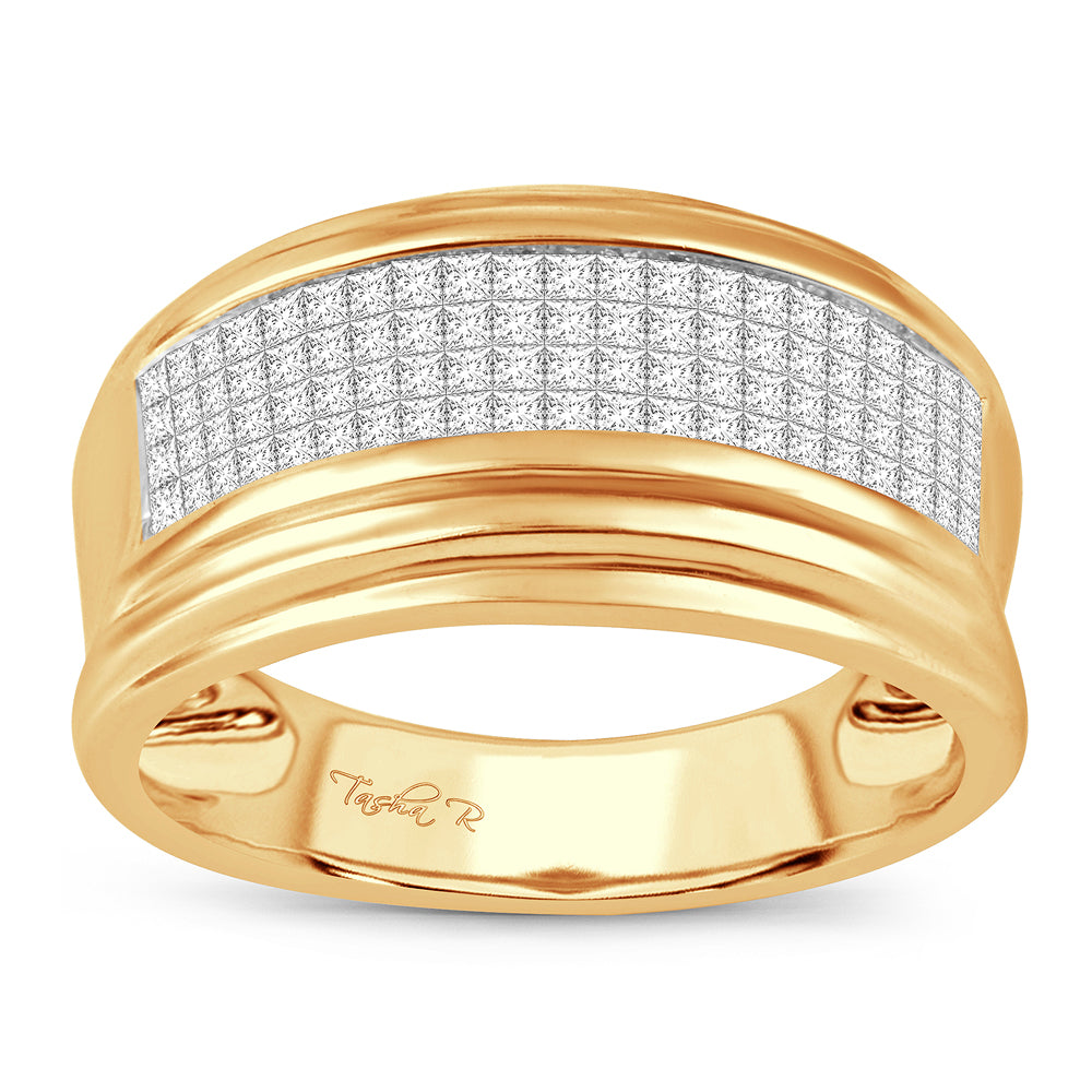 1.00 ct Men's Diamond Band in 14K Gold