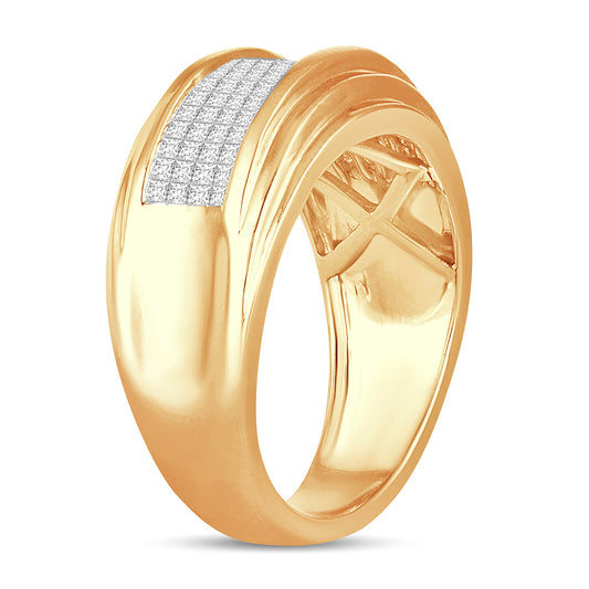 1.00 ct Men's Diamond Band in 14K Gold