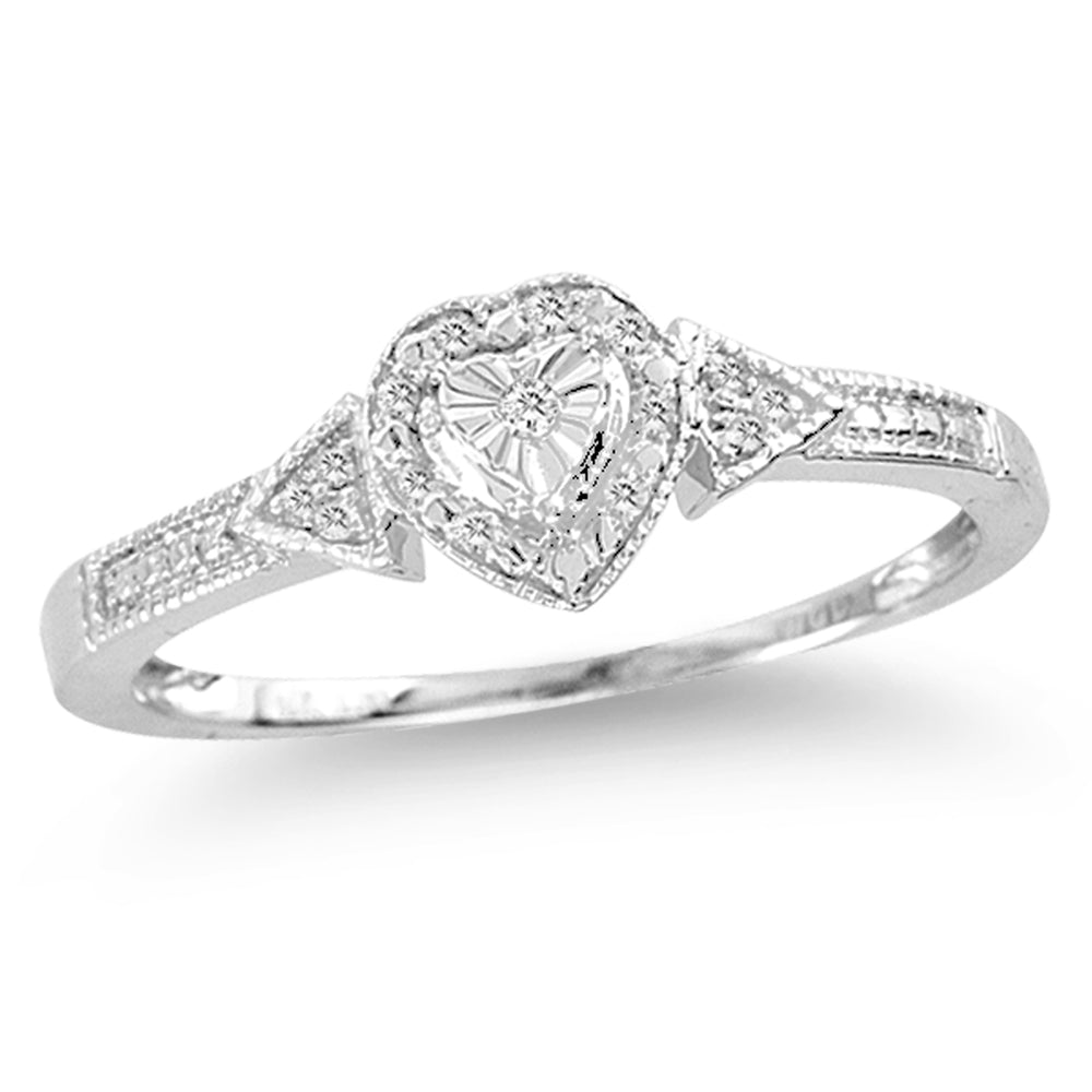 0.04 ct Diamond Ring in 10K Gold