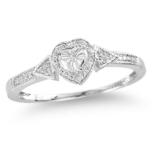 0.04 ct Diamond Ring in 10K Gold