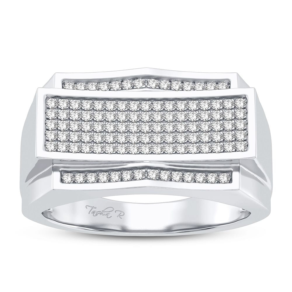 0.33 ct Men's Diamond Ring in 10K Gold